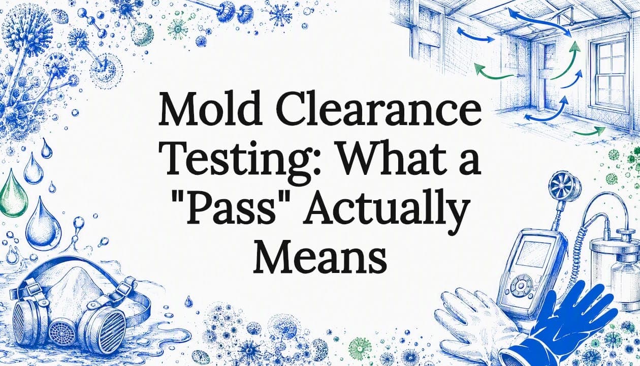 Mold Clearance Testing: What a "Pass" Actually Means