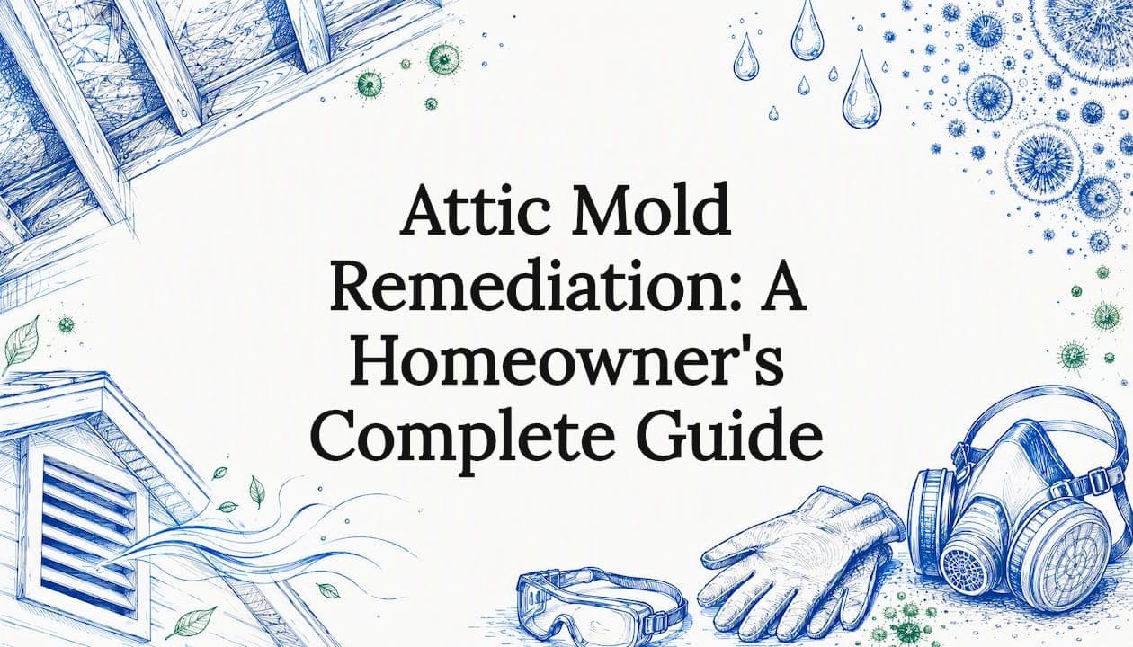 Attic Mold Remediation: A Homeowner's Complete Guide