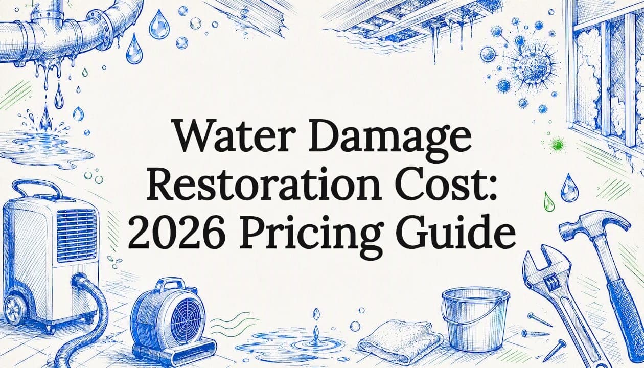 Water Damage Restoration Cost: 2026 Pricing Guide