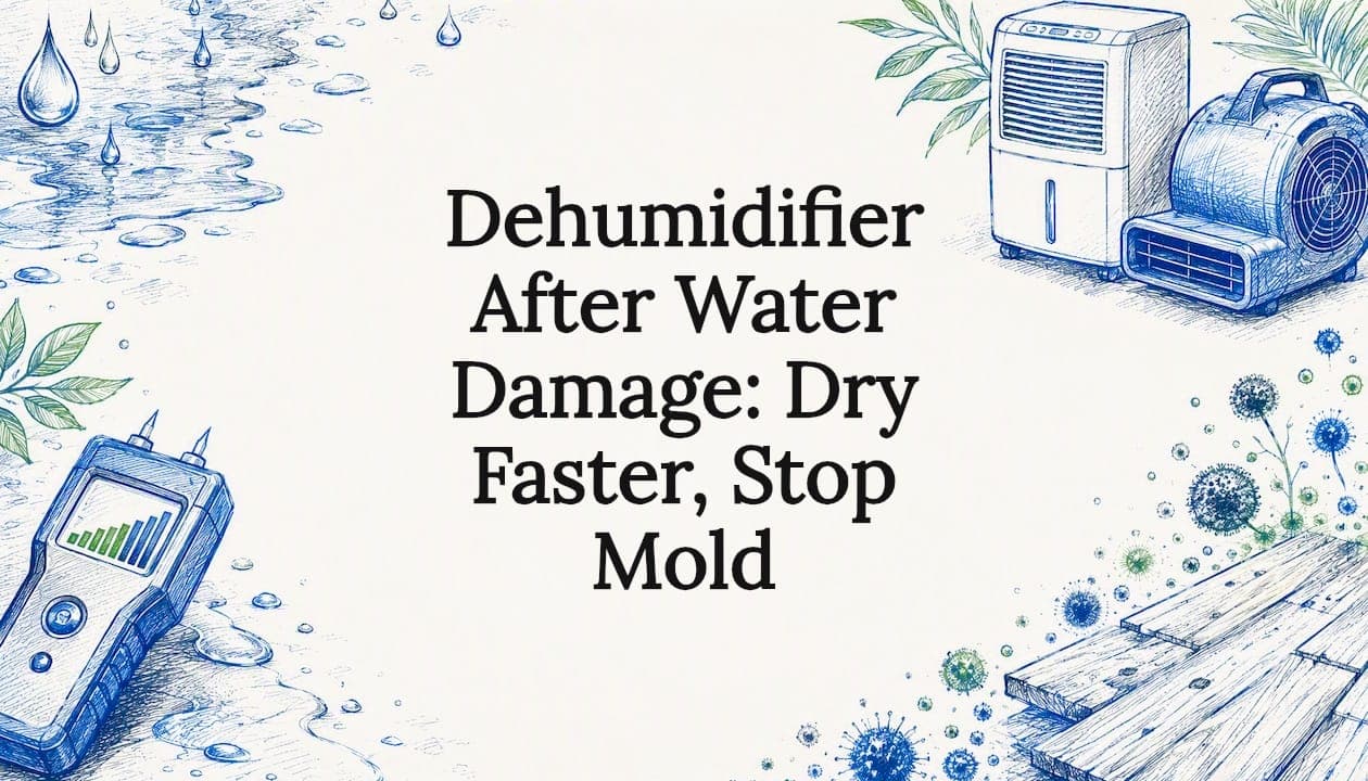 Dehumidifier After Water Damage: Dry Faster, Stop Mold