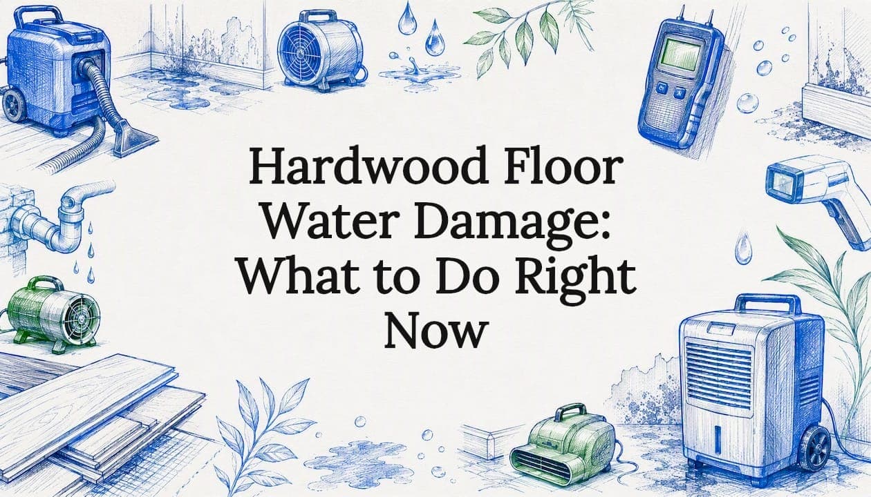 Hardwood Floor Water Damage: What to Do Right Now