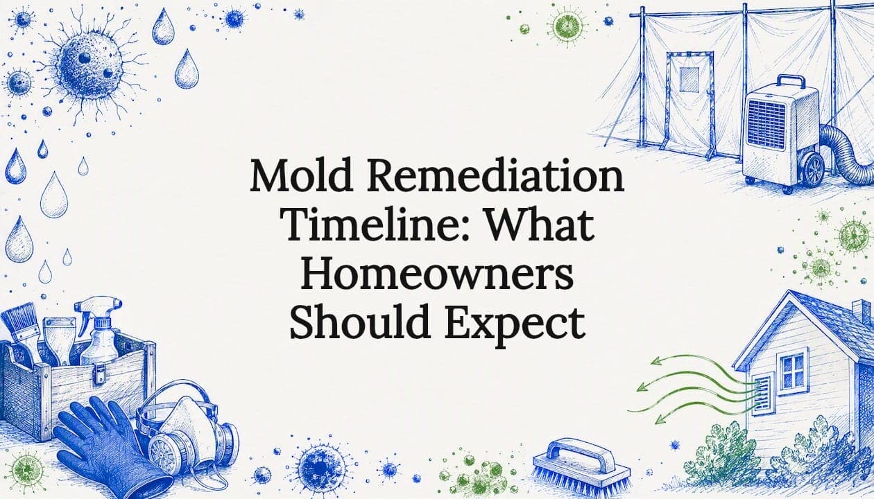 Mold Remediation Timeline: What Homeowners Should Expect