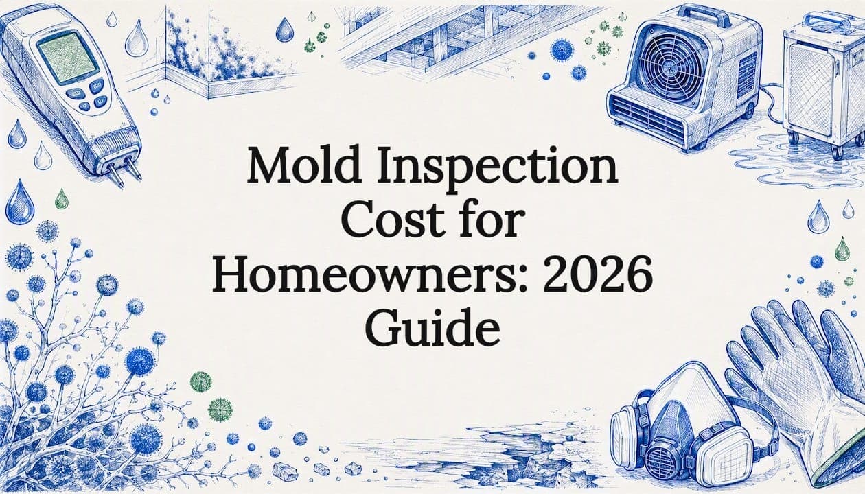 Mold Inspection Cost for Homeowners: 2026 Guide