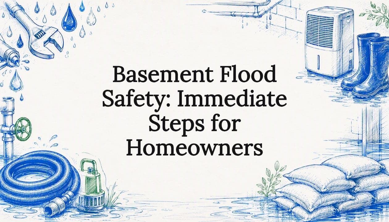 Basement Flood Safety: Immediate Steps for Homeowners
